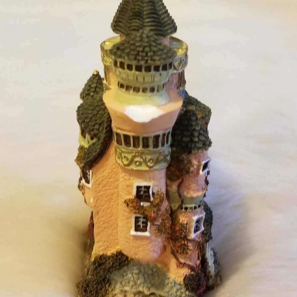 Resin Teapot 4 Story House Vintage - Picture 6 of 7